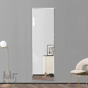 آینه قدی مستطیل تراش خورده ساده کد 7575