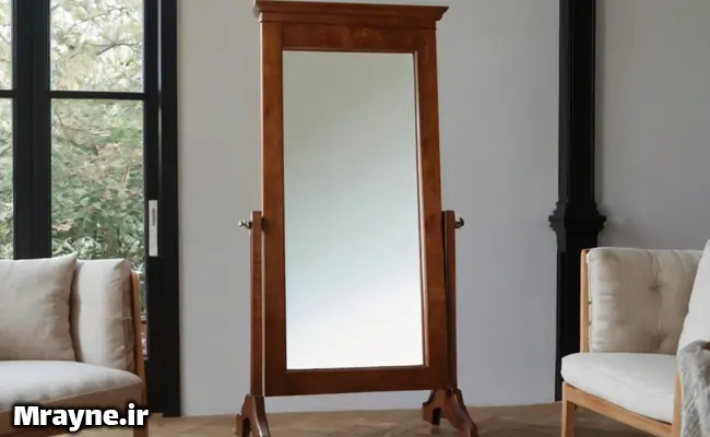 آینه قدی پایه دار