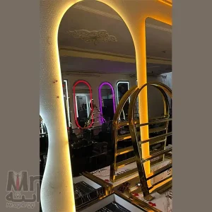 آینه گنبدی بدون سند بلاست دیواری کد 366