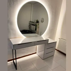 میز آرایش ۵ کشو پایه فلزی