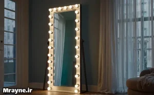 کاربرد آینه چراغ دار لمسی